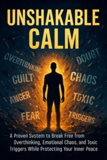 Unshakable Calm - A Proven System to Break Free from Overthinking Emotional Chaos and Toxic Triggers While Protecting Your Inner Peace - cover