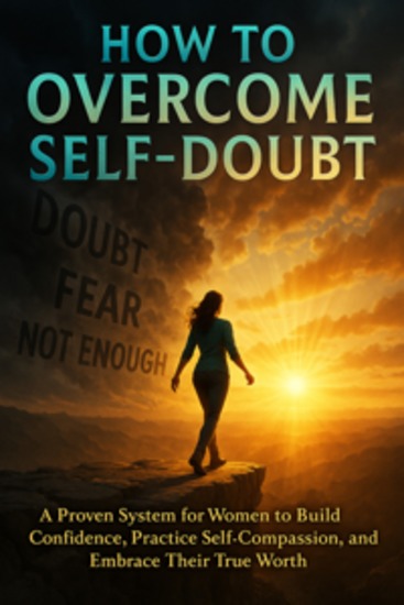 How to Overcome Self-Doubt - A Proven System for Women to Build Confidence Practice Self-Compassion and Embrace Their True Worth - cover