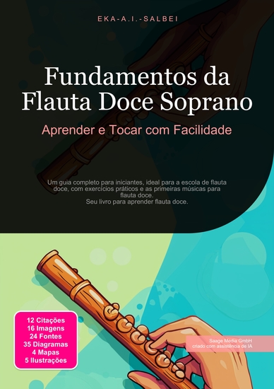 Fundamentos da Flauta Doce Soprano - Aprender e Tocar com Facilidade - cover