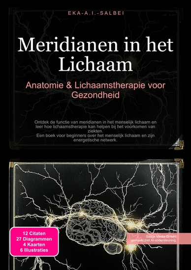 Meridianen in het Lichaam - Anatomie & Lichaamstherapie voor Gezondheid - cover