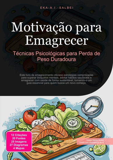 Motivação para Emagrecer - Técnicas Psicológicas para Perda de Peso Duradoura - cover