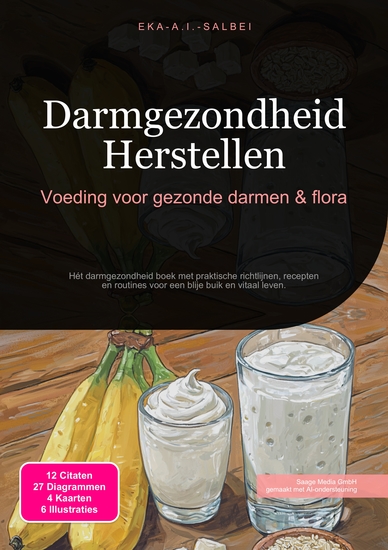 Darmgezondheid Herstellen - Voeding voor gezonde darmen & flora - cover