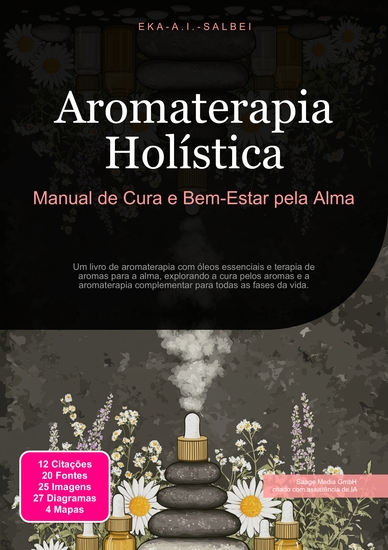 Aromaterapia Holística - Manual de Cura e Bem-Estar pela Alma - cover