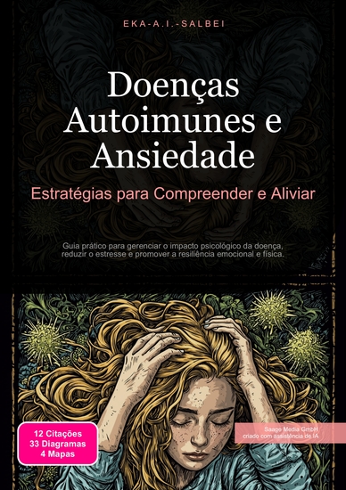 Doenças Autoimunes e Ansiedade - Estratégias para Compreender e Aliviar - cover
