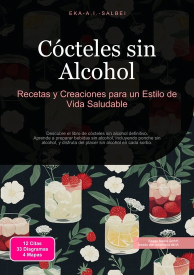 Cócteles sin Alcohol - Recetas y Creaciones para un Estilo de Vida Saludable - cover