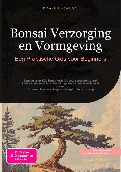 Bonsai Verzorging en Vormgeving - Een Praktische Gids voor Beginners - cover