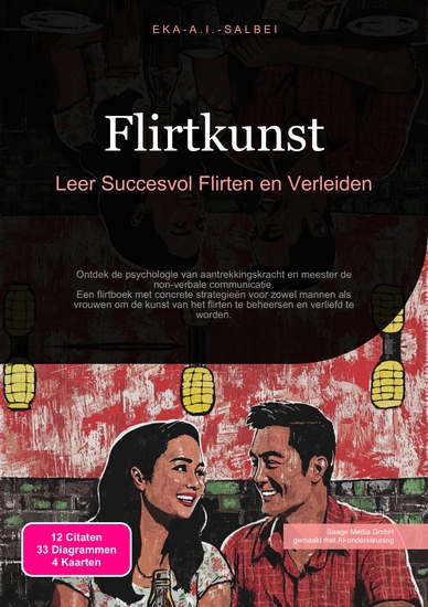 Flirtkunst - Leer Succesvol Flirten en Verleiden - cover