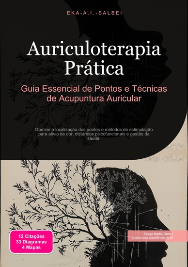 Auriculoterapia Prática - Guia Essencial de Pontos e Técnicas de Acupuntura Auricular - cover