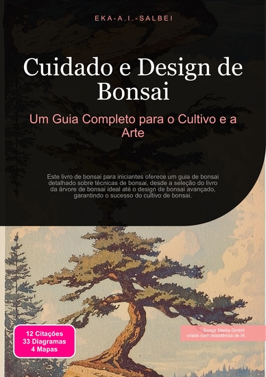 Cuidado e Design de Bonsai - Um Guia Completo para o Cultivo e a Arte - cover