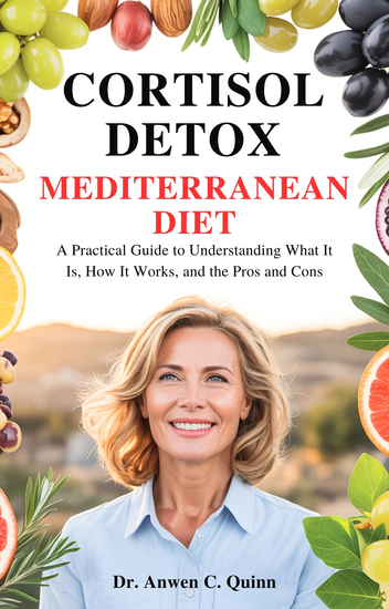 Cortisol Detox Mediterranean Diet - A Practical Guide to Understanding What It Is How It Works and the Pros and Cons - cover
