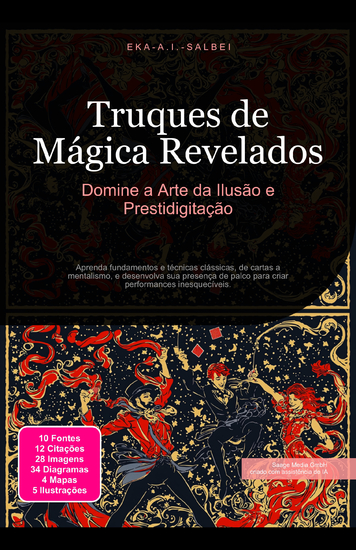 Truques de Mágica Revelados - Domine a Arte da Ilusão e Prestidigitação - cover