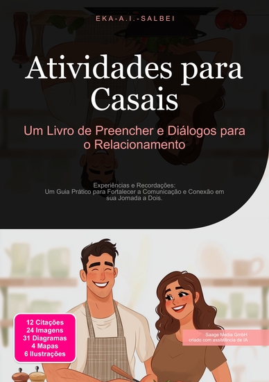 Atividades para Casais - Um Livro de Preencher e Diálogos para o Relacionamento - cover