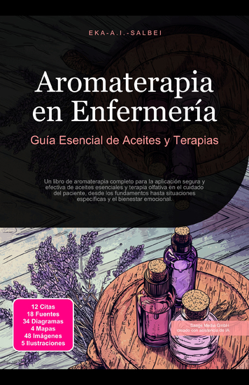 Aromaterapia en Enfermería - Guía Esencial de Aceites y Terapias - cover
