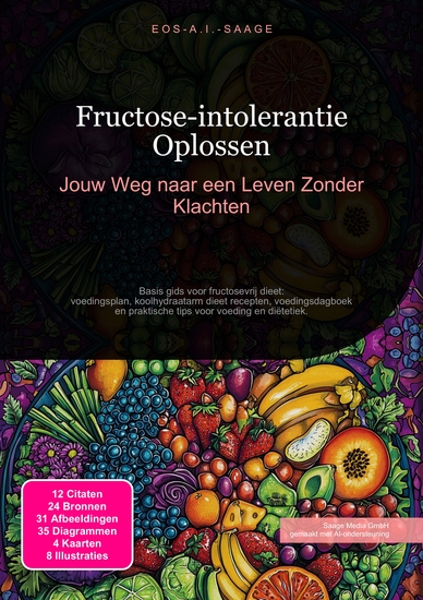 Fructose-intolerantie Oplossen - Jouw Weg naar een Leven Zonder Klachten - cover