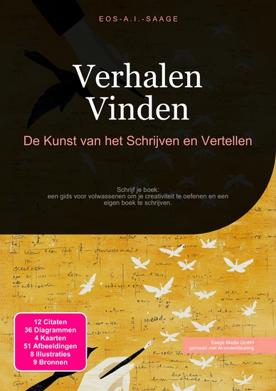 Verhalen Vinden - De Kunst van het Schrijven en Vertellen - cover