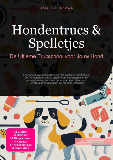 Hondentrucs & Spelletjes - De Ultieme Trucschool voor Jouw Hond - cover