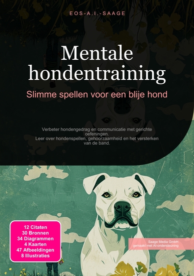 Mentale hondentraining - Slimme spellen voor een blije hond - cover