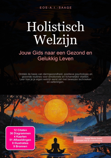 Holistisch Welzijn - Jouw Gids naar een Gezond en Gelukkig Leven - cover