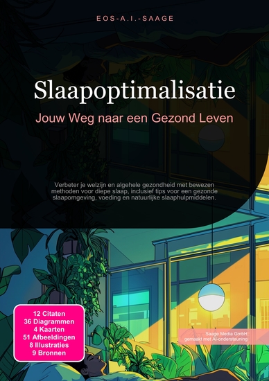 Slaapoptimalisatie - Jouw Weg naar een Gezond Leven - cover