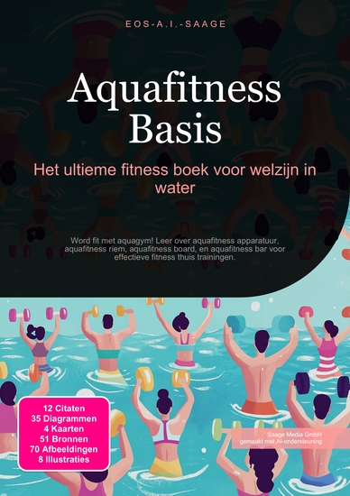 Aquafitness Basis - Het ultieme fitness boek voor welzijn in water - cover