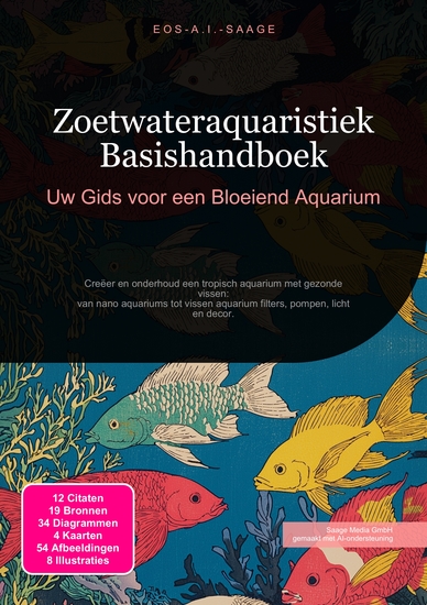 Zoetwateraquaristiek Basishandboek - Uw Gids voor een Bloeiend Aquarium - cover
