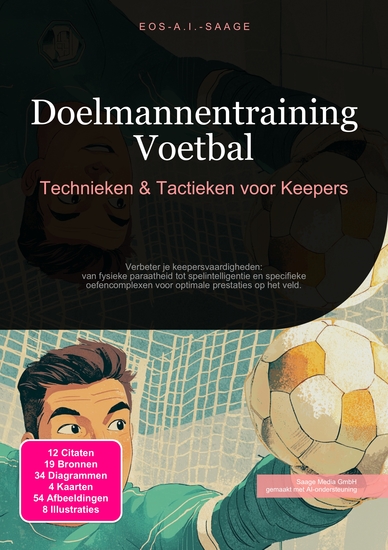 Doelmannentraining Voetbal - Technieken & Tactieken voor Keepers - cover