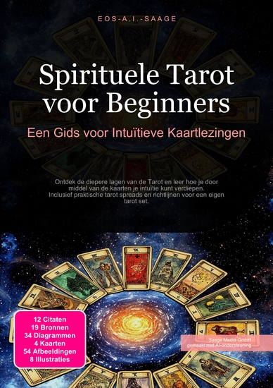 Spirituele Tarot voor Beginners - Een Gids voor Intuïtieve Kaartlezingen - cover