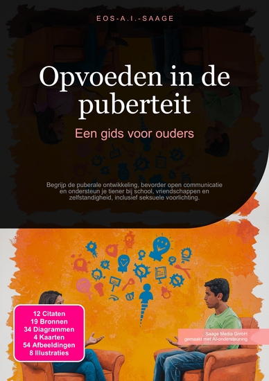 Opvoeden in de puberteit - Een gids voor ouders - cover