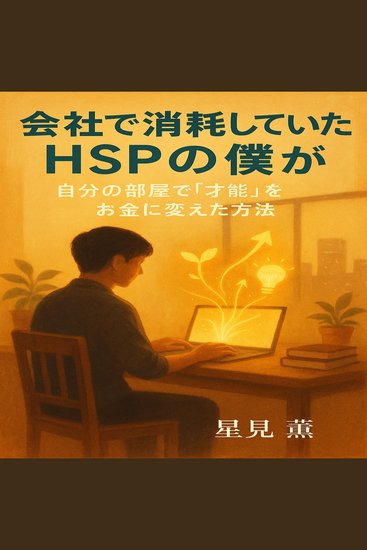 会社で消耗していたhspの僕が - 自分の部屋で「才能」をお金に変えた方法 - cover
