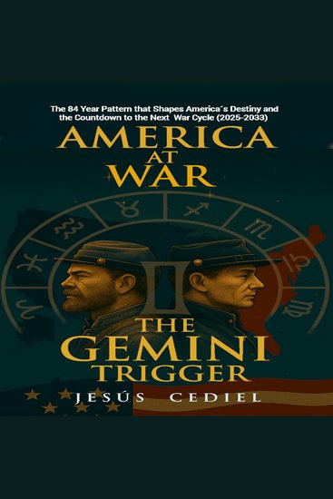 AMERICA AT WAR & THE GEMINI TRIGGER - The Hidden 84-Year Pattern That Shapes America's Destiny and the Countdown to the Next War Cycle (2025–2033) - cover
