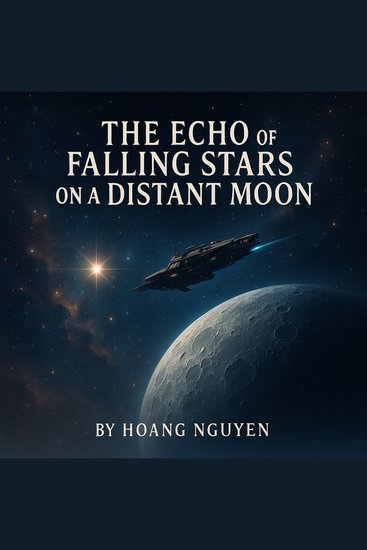 The Echo of Falling Stars on a Distant Moon - A Space Opera Saga of Lost Civilizations and Cosmic Secrets - cover