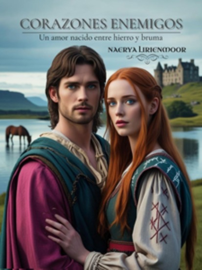 Corazones Enemigos - Un amor nacido entre hierro y bruma - cover