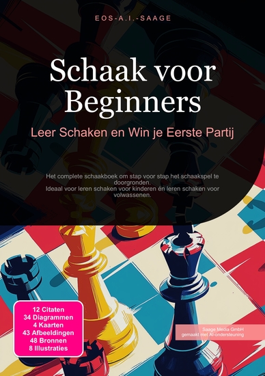 Schaak voor Beginners - Leer Schaken en Win je Eerste Partij - cover