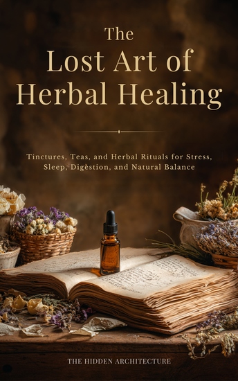 The Lost Art of Herbal Healing - Tinctures Teas and Herbal Rituals for Stress Sleep Digestion and Natural Balance - cover