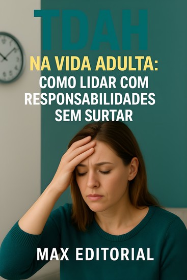 TDAH na Vida Adulta Como Lidar com Responsabilidades sem Surtar - cover