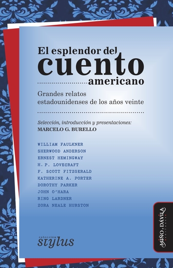 El esplendor del cuento americano - Grandes relatos etadounidenses de los años veinte - cover