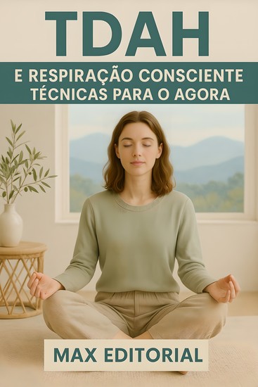 TDAH e Respiraç¦o Consciente Técnicas para o Agora - cover