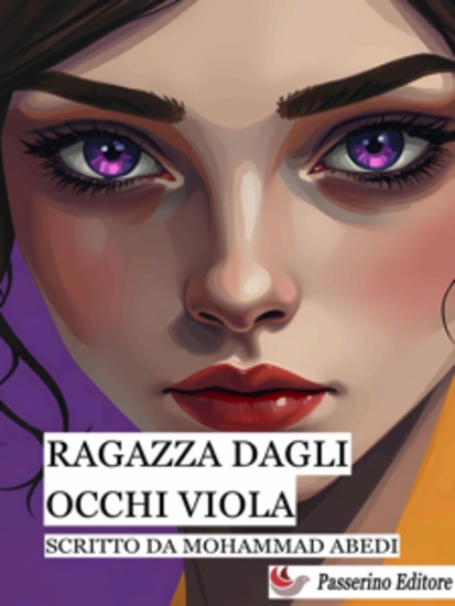 Ragazza dagli occhi viola - cover