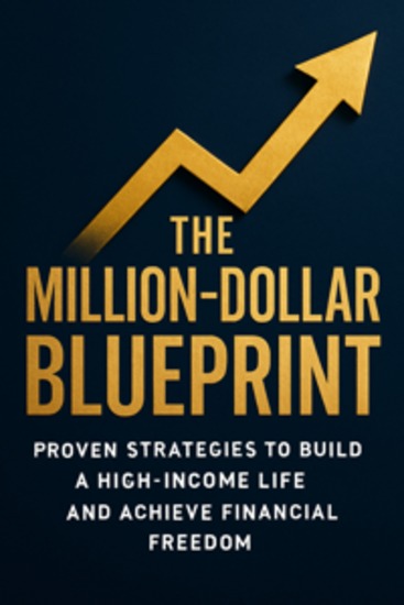 The Million-Dollar Blueprint - Proven Strategies to Build a High-Income Life and Achieve Financial Freedom - cover