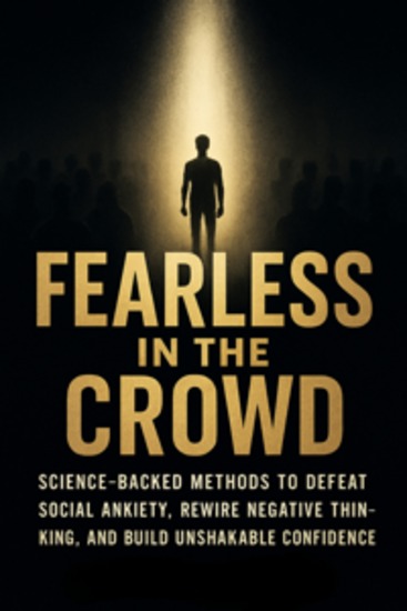 Fearless in the Crowd - Science-Backed Methods to Defeat Social Anxiety Rewire Negative Thinking and Build Unshakable Confidence - cover