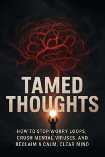 Tamed Thoughts - How to Stop Worry Loops Crush Mental Viruses and Reclaim a Calm Clear Mind - cover