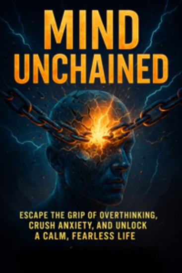 Mind Unchained - Escape the Grip of Overthinking Crush Anxiety and Unlock a Calm Fearless Life - cover