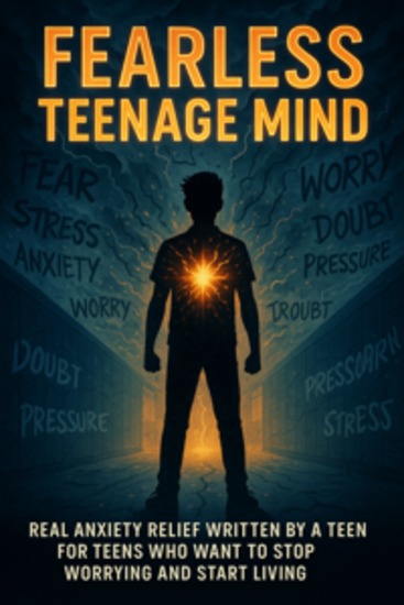 Fearless Teenage Mind - Real Anxiety Relief Written by a Teen for Teens Who Want to Stop Worrying and Start Living - cover