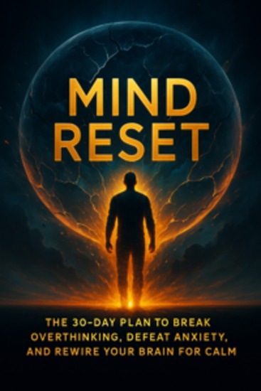 Mind Reset - The 30-Day Plan to Break Overthinking Defeat Anxiety and Rewire Your Brain for Calm - cover