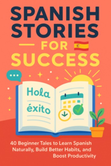 Spanish Stories for Success 40 Beginner Tales to Learn Spanish Naturally Build Better Habits and Boost Productivity - cover