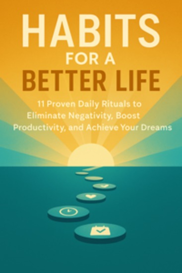 Habits for a Better Life: 11 Proven Daily Rituals to Eliminate Negativity Boost Productivity and Achieve Your Dreams - cover