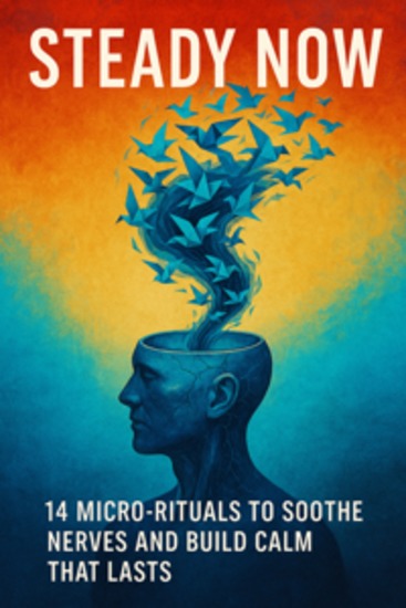 Steady Now Simple Daily Rituals to Soothe Nerves and Build Lasting Calm - cover