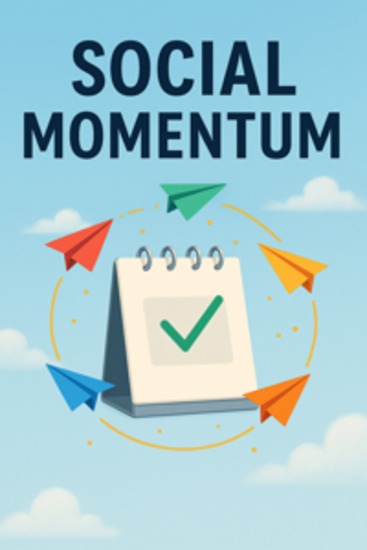 Social Momentum:A Four‑Week Relationship Playbook for Founders - cover