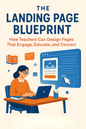 The Landing Page Blueprint How Teachers Can Design Pages That Engage Educate and Convert - cover