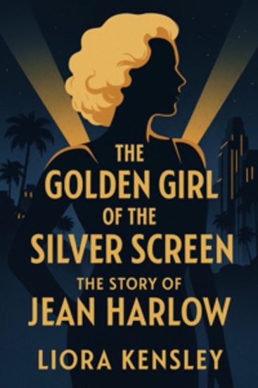 The Golden Girl of the Silver Screen - The Story of Jean Harlow - cover
